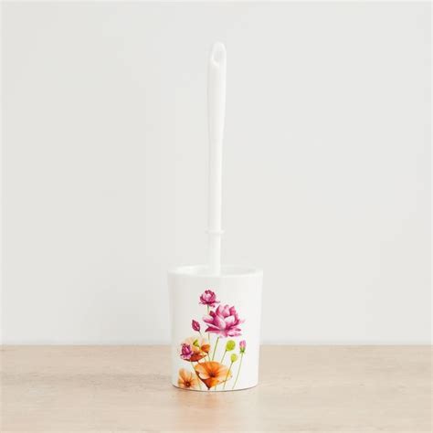 Buy Hudson Floral Print Toilet Brush holder from Home Centre at just ...