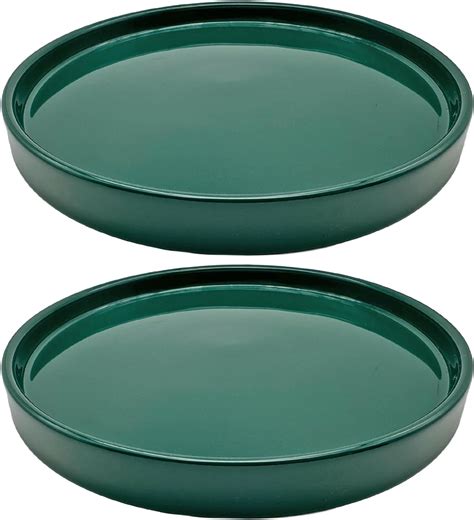 Amazon.com : 2 Pack Ceramic Plant Saucer Pot Tray 6 Inch, Planter ...