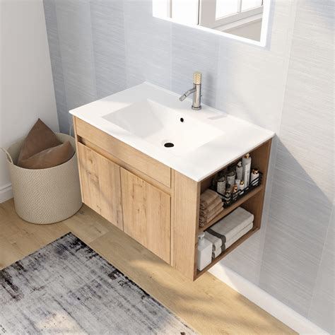 Floating Bathroom Vanity In Contemporary Design