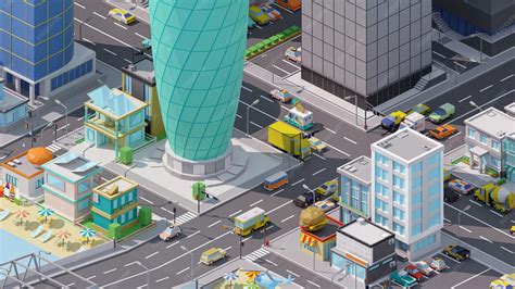 Busy City Cartoon 的图像结果