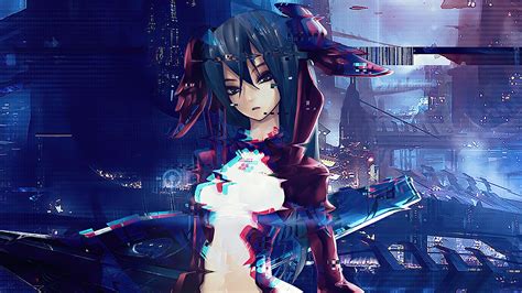 🔥 Free Download Digital Anime Girl Sci Fi 4k Wallpaper by @markr21 ...