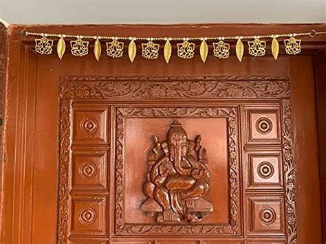 Collectible India Ganesha Shubh Labh Metal Toran for diwali / Toran for ...