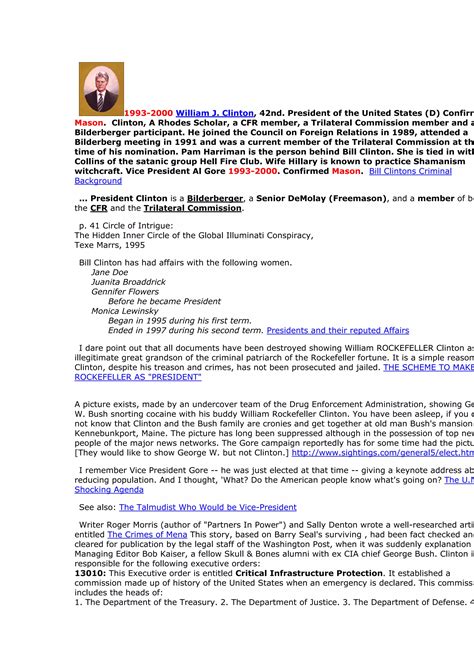 The United States Presidents and The Illuminati / The Masonic Power ...