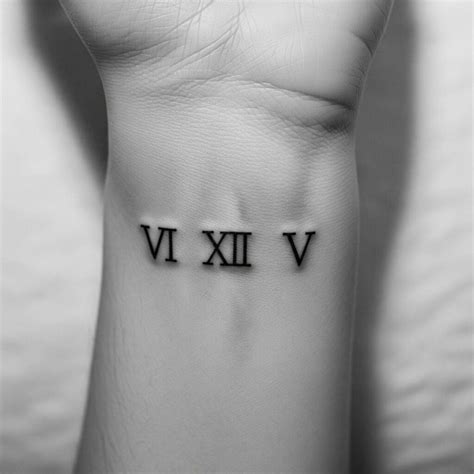 Roman Numeral Tattoo Generator | Tattoo Generator IQ