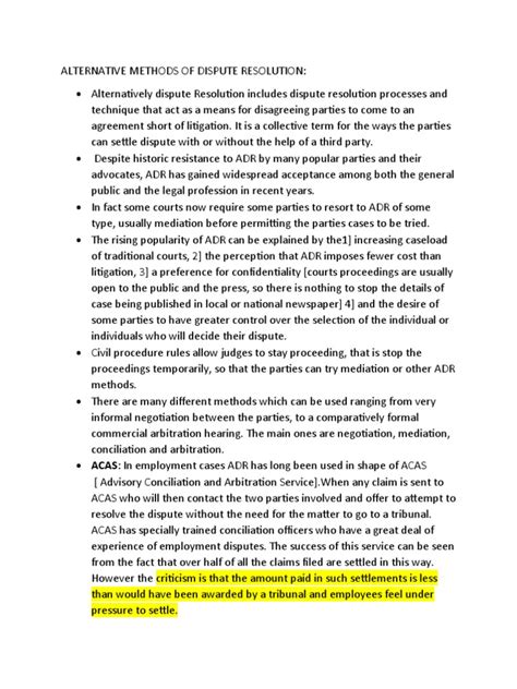 Alternative Dispute Resolution Guide 的图像结果