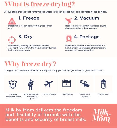 How to Freeze Dry Breast Milk: Milk by Mom’s Process