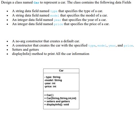 Image result for Class and Object with Car Example