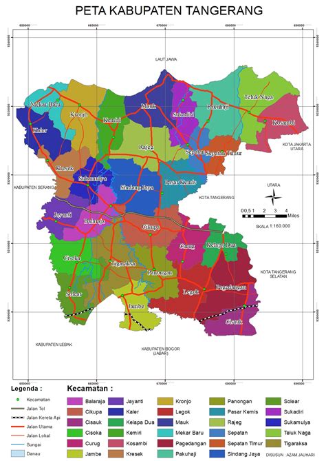 PETA KABUPATEN TANGERANG