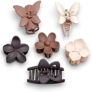 Hair Claw Clips for Women & Girls | Medium Size, Unbreakable ...