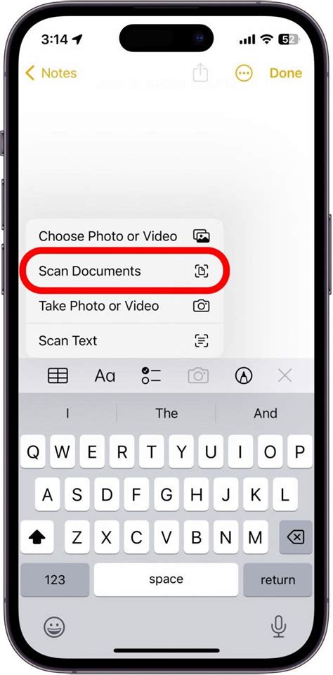 iPhone Pro Scanner Setting 的图像结果