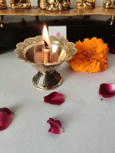 T-KA108 Deepak Diwali Devdas Deepak (Diya Oil Lamp) for Puja Home Decor ...