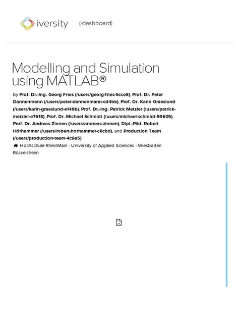 MATLAB Modeling 的图像结果