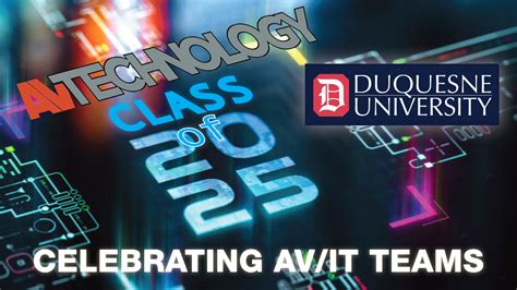 AV/IT Team, Class of 2025: Duquesne University | AVNetwork