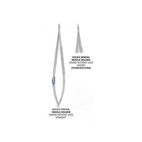 MEDIGUARD MICRO SPRING NEEDLE HOLDER ROUND WITH LOOK – JE MEDIGUARD