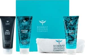 BOMBAY SHAVING COMPANY Shaving Essentials Starter Kit - Pre Shave Scrub ...