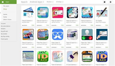 App Fake ID 的图像结果