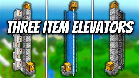 Image result for Minecraft Simple Elevator Tutorial