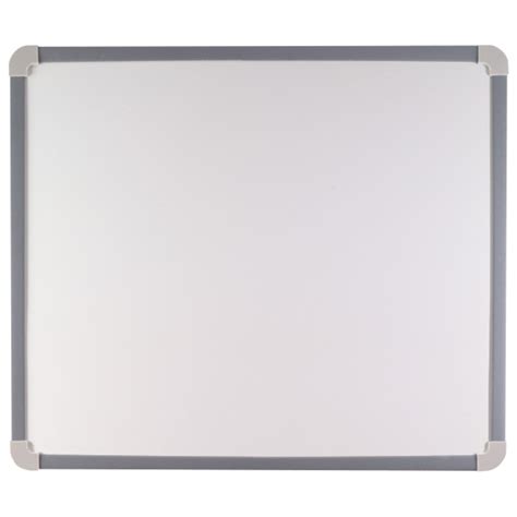 School Smart Large Magnetic Dry Erase Board, Aluminum Frame, 30 x 23 ...