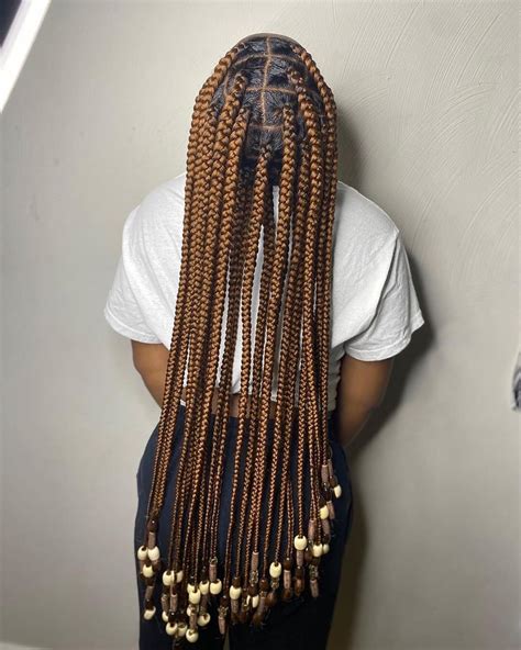 22 Creative Ways to Style Box Braids with Beads You Should Choose - New ...