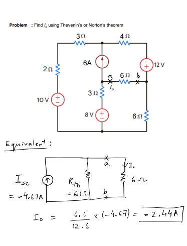 Image result for Norton's theorem Examples