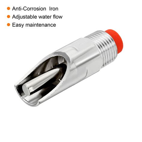 Buy Uxcell Pig Nipple Waterer Automatic Poultry Drinker Feeder 1/2 PT ...