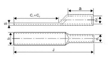 3D Tubular Cable Lugs