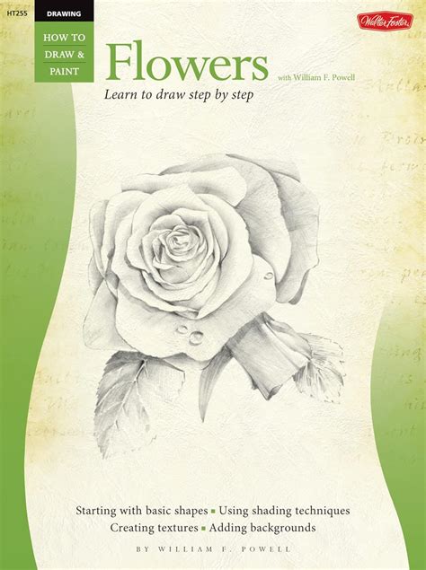 Drawing: Flowers: Learn to Draw Step-by-Step (How to Draw & Paint Book ...