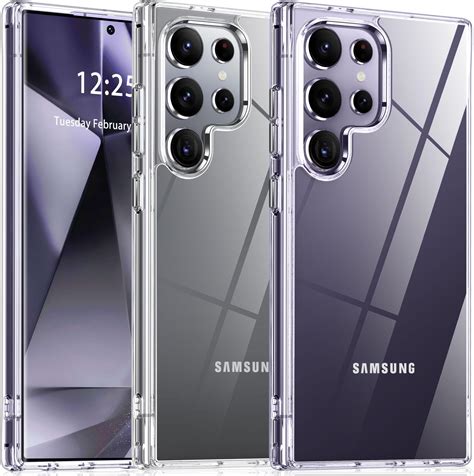 Amazon.com: Oterkin for Samsung Galaxy S24 Ultra Case Clear, [20X Anti ...