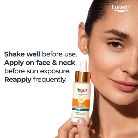 Eucerin Sun Oil Control Dry Touch Ultra-Light UV Serum SPF50+ 50ml India