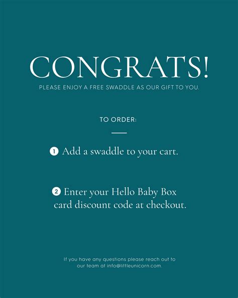 Babylist Hello Baby Box - Little Unicorn USA