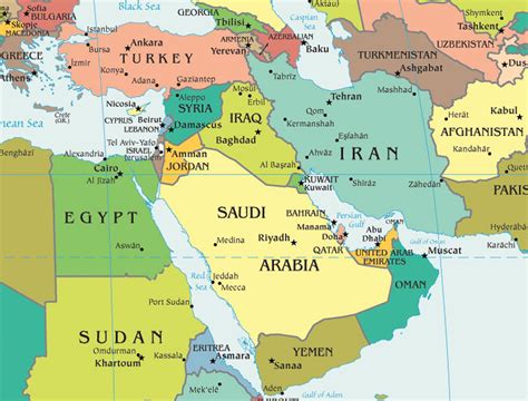 Middle East / Western Asia – Paintbrush Diplomacy