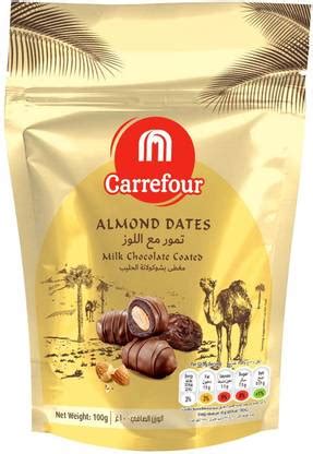 Carrefour Almond Dates Coated With Milk Chocolate Bites Price in India ...