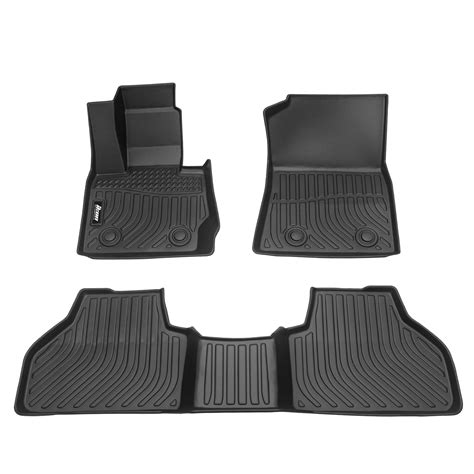 Ikon Motorsports 3D TPE Floor Mats Compatible With 2011-2017 BMW X3 F25 ...