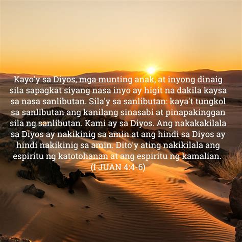 1 Juan 4:4-6 - Jesus is my Lord and Savior