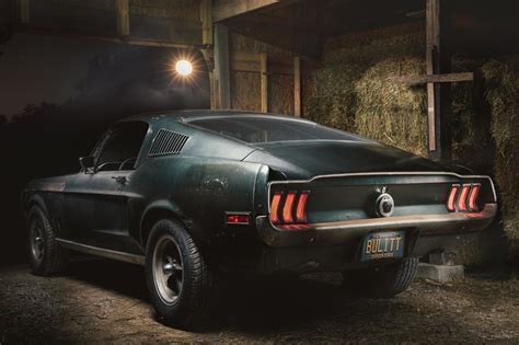 1968 Ford Mustang Fastback from 'Bullitt' is the Rusty Star of the Detroit Auto Show ...