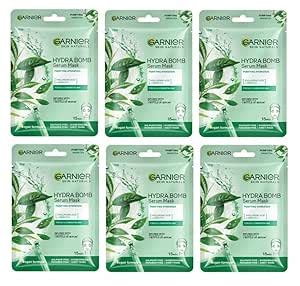 Buy GARNIER Skin Naturals Hydra Bomb Serum Sheet Mask Pack of 28g*6 ...