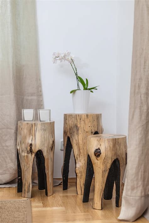 Buy Reclaimed Wood Coffee Tables, Tree Stump Tables, Wooden Furniture ...