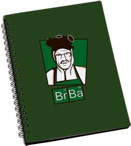 LYCANS Beaking Bad Walter White A5 Notebook Ruled 200 Pages Price in ...