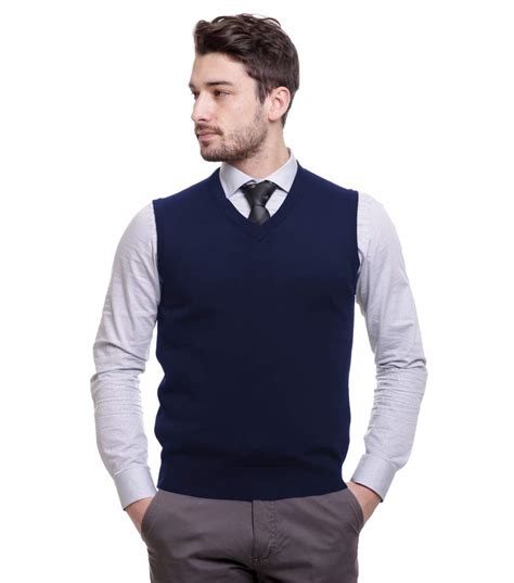 BASE 41 Men's Wool V-Neck Sweater (HS_BLUE_L_Blue_Large) : Amazon.in ...
