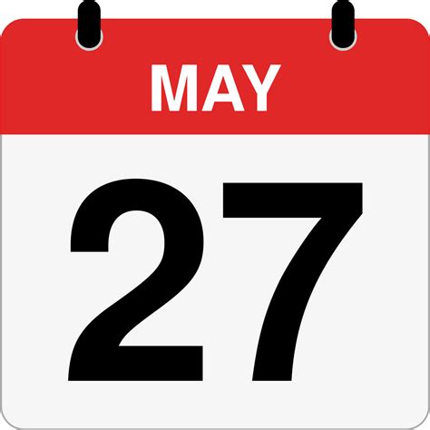 How Many Days Until May 27th? - Inch Calculator