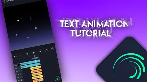 Image result for Text Tutorial Alight Motion