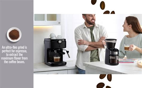 SHARDOR Plastic Coffee Grinder Burr Electric, Automatic Coffee Bean ...