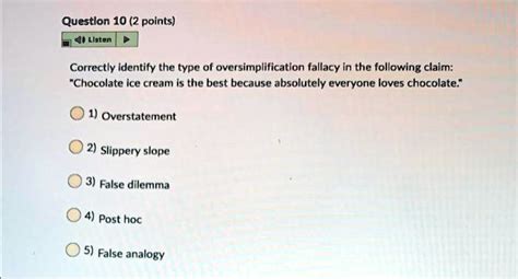 Image result for Oversimplification Fallacy