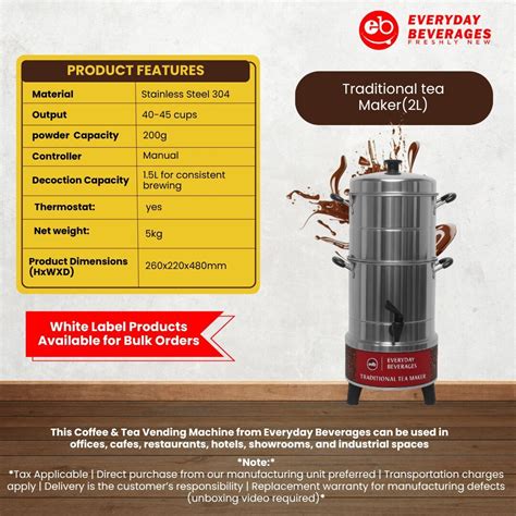 Electric Tea Maker Manufacturer, Supplier from Chennai