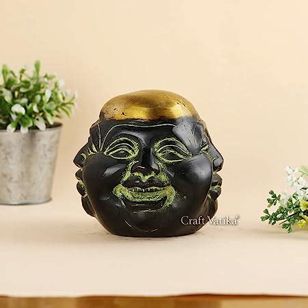 Buy Collectible India Brass Lakshmi Idol (9" Height x 6.5" Width x 5.5 ...