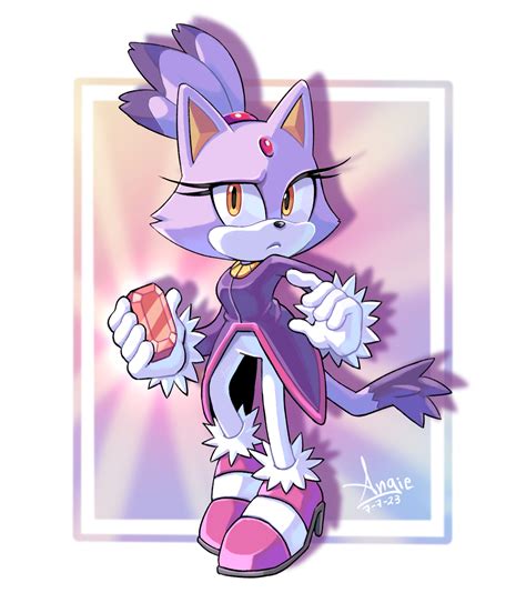 blaze the cat (sonic and 1 more) drawn by angiethecat | Danbooru