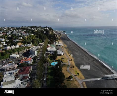 Napier, North Island / New Zealand - December 29, 2019: Napier, The Art ...