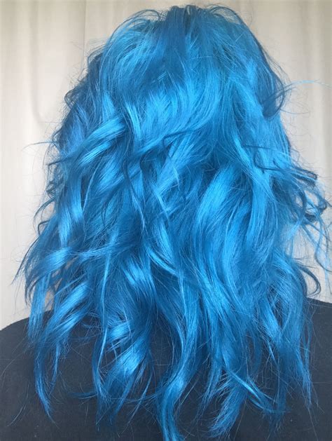 Arctic Fox Aquamarine | Bright blue hair, Light blue hair, Bright hair