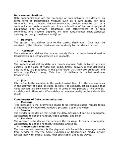 Image result for Data Communication Terminologies