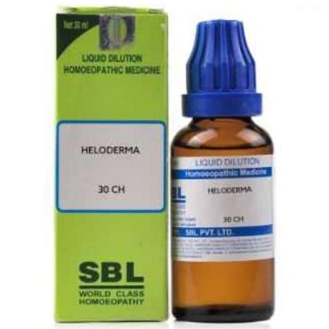 Buy SBL Heloderma 30 CH Dilution, 30 ml | 19 Minutes Delivery | Apollo ...